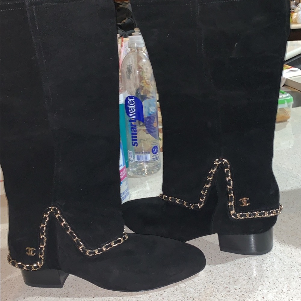 Authentic Chanel boots